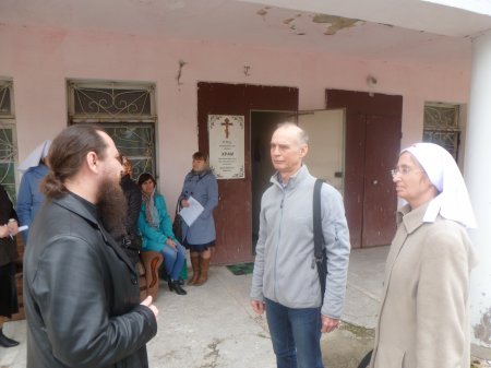 Пост милосердия при больнице в переулке Кустовой
